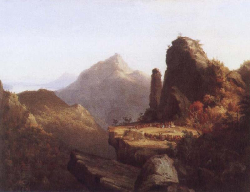 Thomas Cole The last of the Mohicans China oil painting art